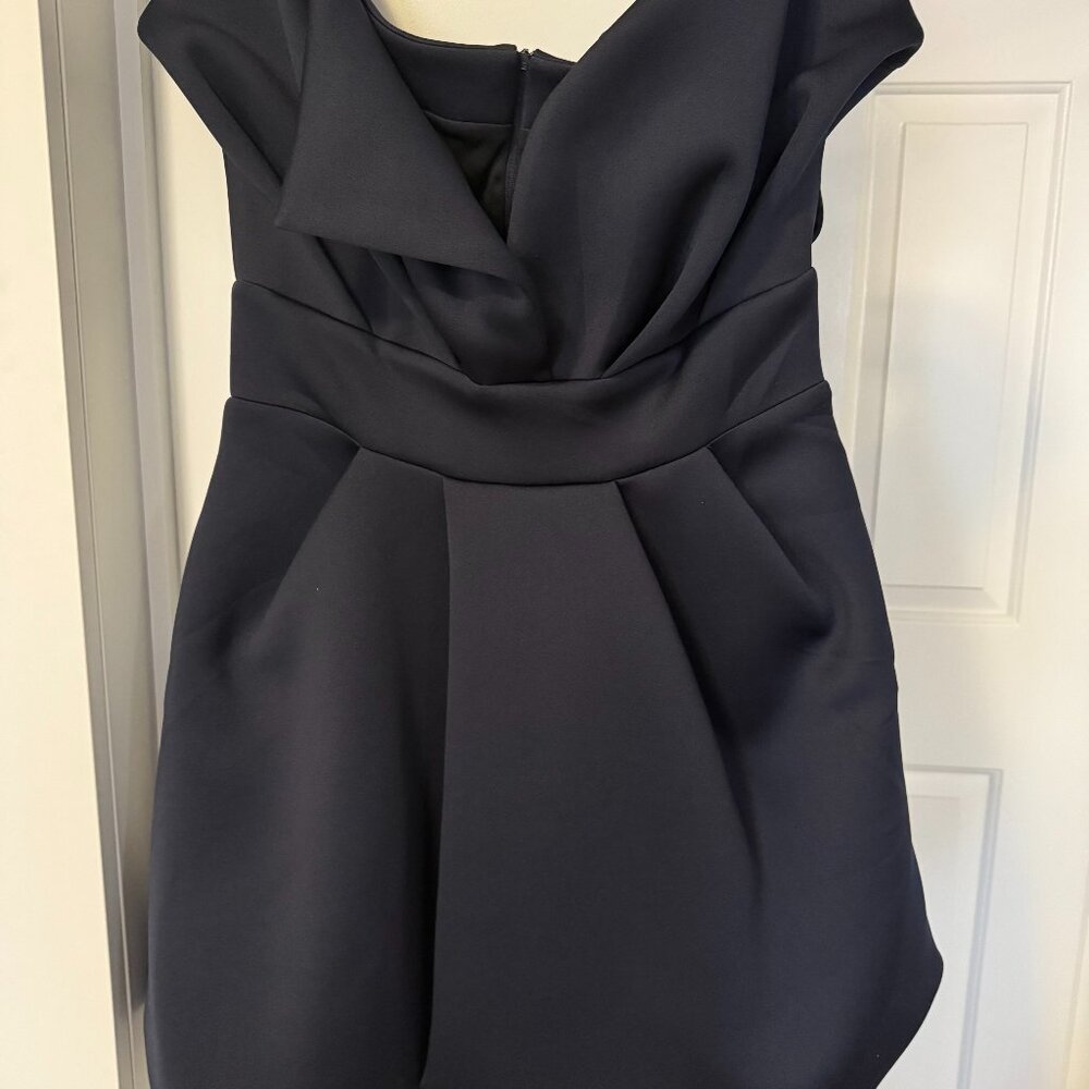 ASOS Design off-shoulder bubble hem mini dress - Size 10 - NWT